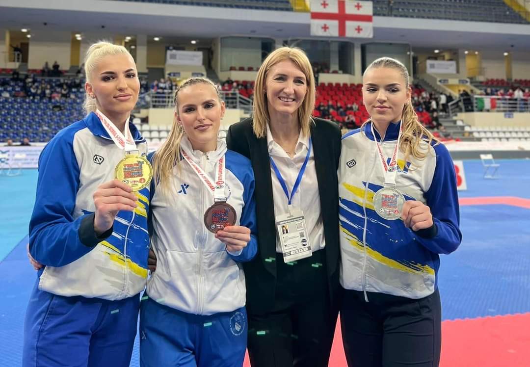 Sestre Sipović osvojile tri medalje na Evropskom prvenstvu u Gruziji!